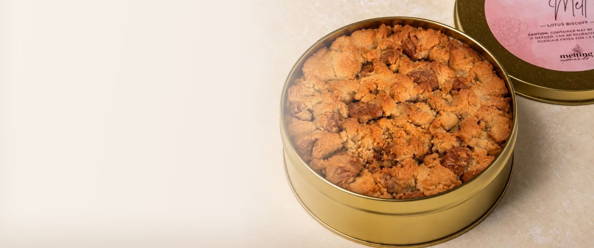 Lotus Cookie Melt — Biscoff-topped and gooey